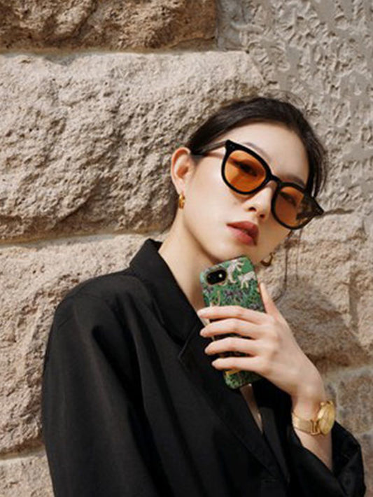 Classic Black & Brown Gradient Sun Glasses Unisex