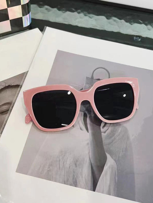 New Summer Oversized Colored Frame Sunglasses